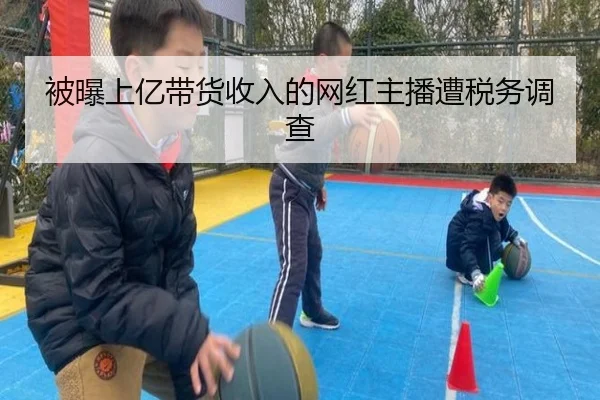 被曝上亿带货收入的网红主播遭税务调查
